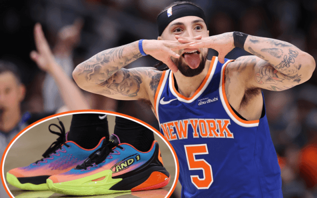 往年の人気ブランド『AND 1』のシューズに脚光…ニックスのアルバラードがプレーオフで着用