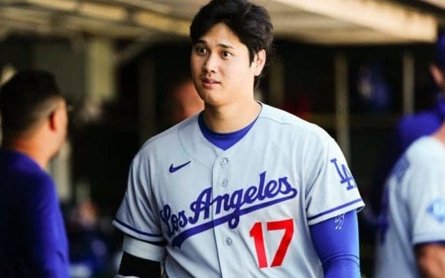 大谷翔平が“特別出演”　ド軍美人レポーターの投稿でただ1人…切り取った真剣な眼差し