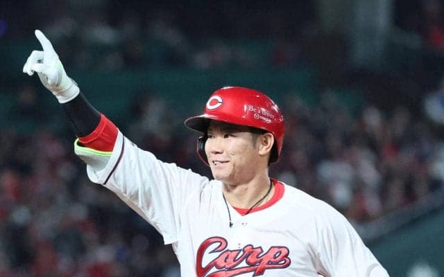 【広島】１カ月ぶり連勝、坂倉将吾＆小園海斗「駿が頑張っている」と適時打で先発初勝利アシスト