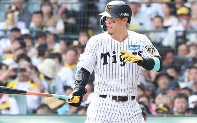 佐藤輝明が到達した領域「神すぎる」　100打席超で異例の事態…“110-44”が「恐ろしい」