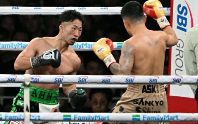 渾身アッパーに東京ドームが熱狂！　井上拓真が初防衛　伝説・井岡一翔から2度のダウンを奪って“至高の技術戦”を制す「すごく楽しい戦いでした」