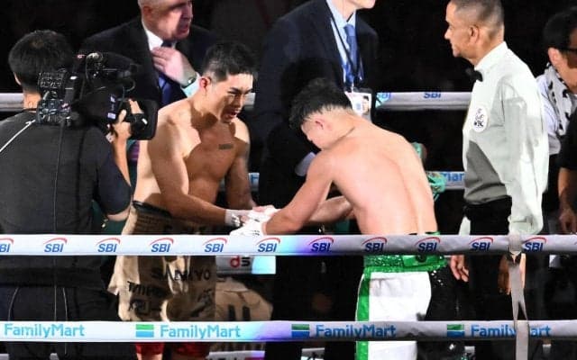 井岡一翔、世界５階級制覇に失敗　日本人との７戦目で初黒星　井上拓真のスピードについていけず