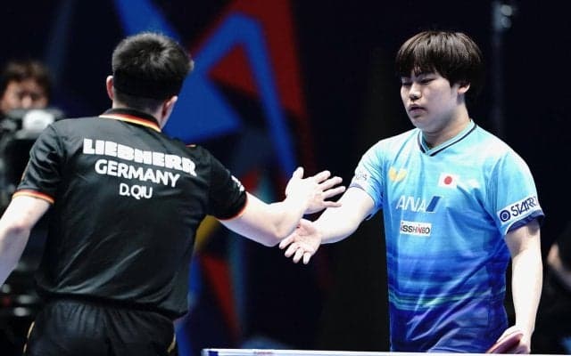 日本男子 ドイツに敗れ黒星スタート。全日本王者・松島がトップとラストで2失点【世界卓球】