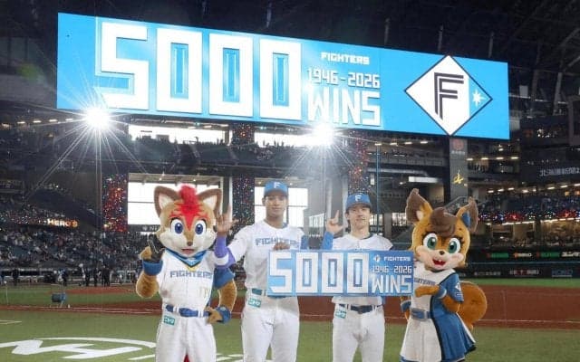 【日本ハム】北山亘基「次は１万勝の時に」９回志願マウンド、無四球完封で球団5000勝に花