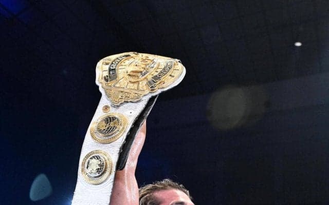 【新日本】アンドラデが辻陽太下しIWGP GLOBAL戴冠、次はモロニー、海野と3WAYか