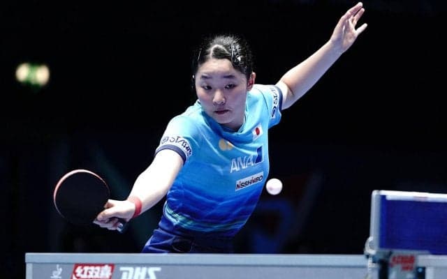 日本女子 ドイツとの全勝対決を制して1位通過！ 張本が4番のエース対決でストレート勝利 【世界卓球】