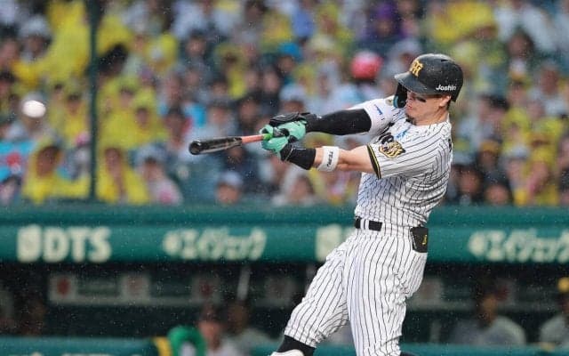 阪神佐藤輝明が脅威の４割７厘で独走　本塁打、打点、長打率…１位独占／セ・打撃トップ３一覧