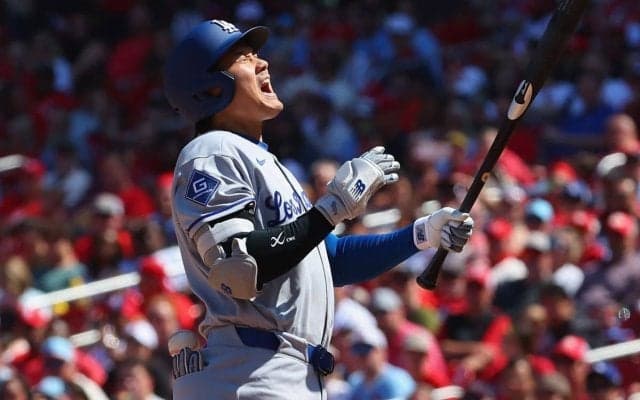 「ちょっとオーバーな演技でしたね」死球に“絶叫”の大谷翔平　MLB公式「将来は俳優としての道も開けるかもしれない」