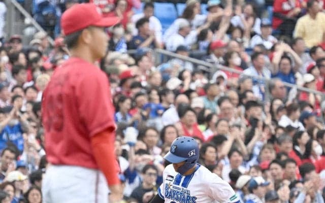 【DeNA】マシンガン打線爆発！４回で早くも２ケタ得点に到達、大量リード奪い広島を突き放す
