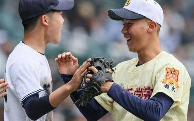 高校軟式野球　甲子園で2度目の交流試合　東西の選抜チームが熱戦