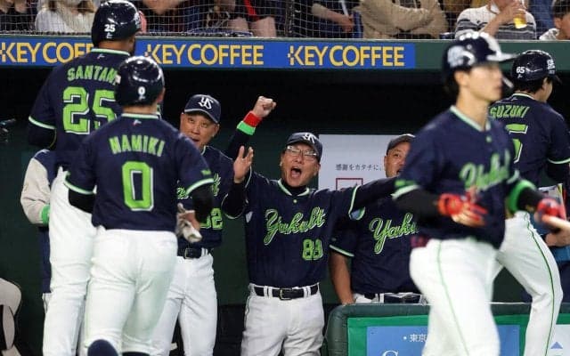 【ヤクルト】鈴木叶が待望のプロ１号「奥川さんを勝たせたい気持ちがホームランに」