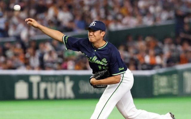 【ヤクルト】奥川恭伸が６回７安打１失点の好投　要所を締めて今季初勝利の権利持って降板