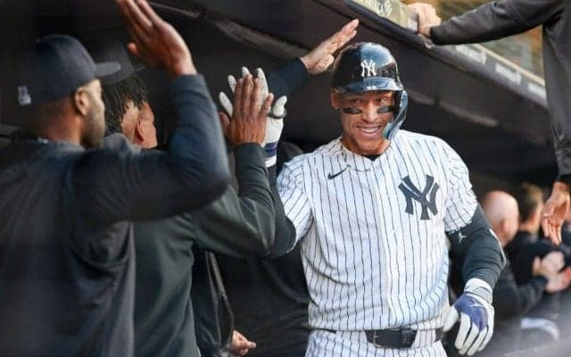 ジャッジ、14号先制2ランで勝利貢献　村上＆アルバレスを突き放す…驚異の年間64HRペース