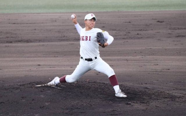 高市首相の母校に最速146キロ右腕の逸材が！8回2失点の好投で4強に導く【奈良】