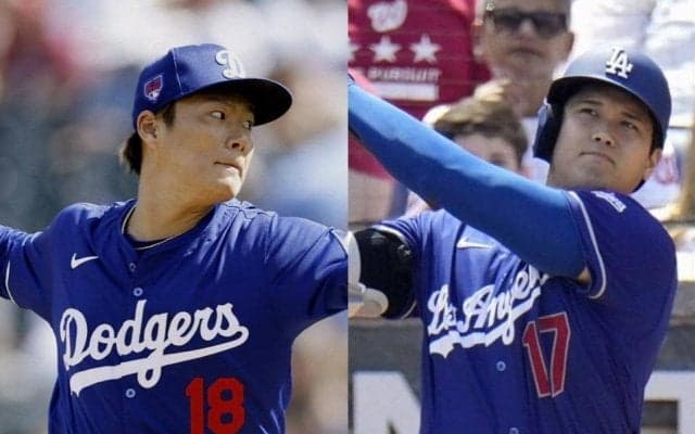 ドジャースが連勝で首位キープ　山本由伸が６回３失点で日本勢最多３勝目　大谷翔平は無安打も２四球１打点で決勝ホーム　チーム７戦ぶり一発も
