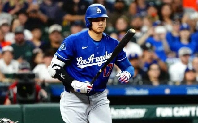 大谷翔平、4年ぶりの5戦連続無安打　24打席快音なし…ド軍は8得点大勝＆由伸3勝目