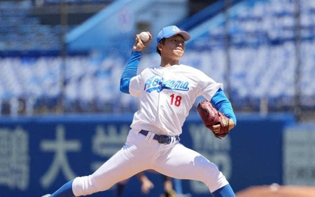 青学大・鈴木泰成が３勝目　OB中西のプロ初勝利に奮起「チームを勝たせられる投球を」