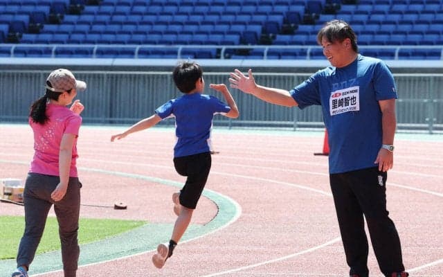【チビリンピック】里崎智也氏「一生懸命やれば日本一、世界一がついてくる」子供たちにエール