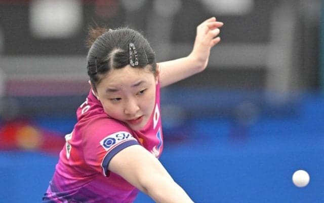 【世界卓球】日本女子、クロアチア戦のオーダーは橋本帆乃香、張本美和、面手凛　早田ひなが外れる