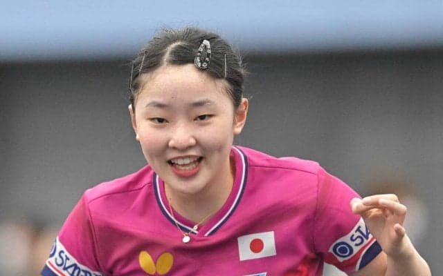 【世界卓球】５５年ぶり金狙う日本女子が２回戦進出　クロアチアに３-０　早田ひなはメンバー外も張本美和、面手凛らがオールストレート勝ち