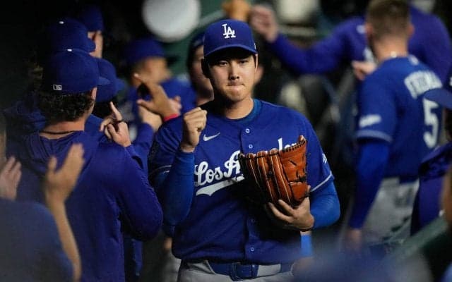 大谷翔平、３回にも159キロでソロ許す…２回から連続被弾で首を傾げる