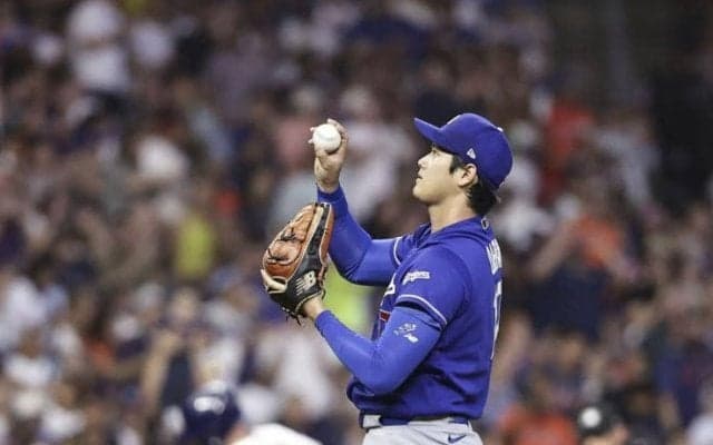 大谷翔平が７回２失点も２敗目…今季初のハイクオリティースタート達成＆防御率０・９７メジャー全体１位　打線の援護無く　ド軍は連勝ストップ