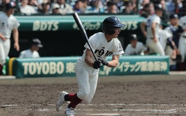 大阪桐蔭が大商大の144キロ右腕に大苦戦も、中日外野手の弟がサヨナラ打！【大阪】