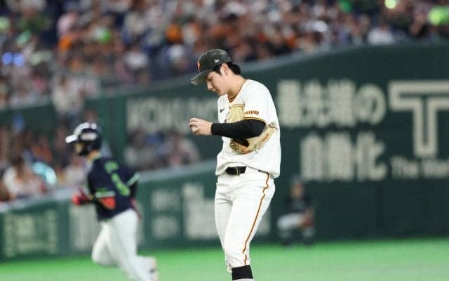 【巨人】GW最終日の白星締めならず９連戦３勝６敗　ドラ１竹丸和幸は７回途中５失点