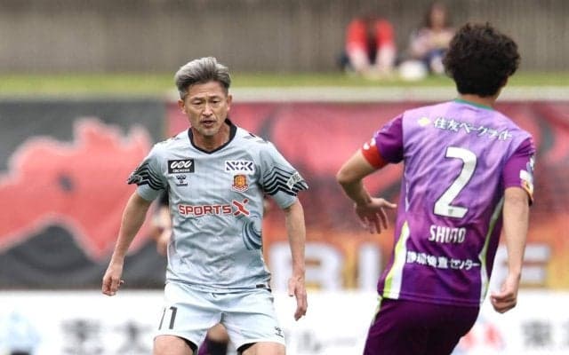 【福島】カズ、Ｊ公式戦最年長記録を59歳２カ月10日に更新「勝利できたことは良かった」