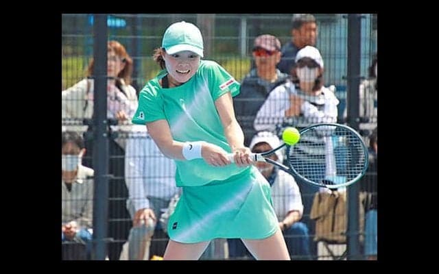  19歳木下晴結 日本勢対決制し初の8強 