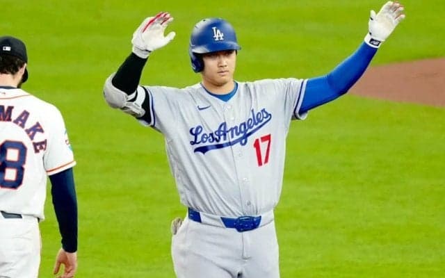 大谷翔平が6試合26打席ぶり安打　3回に右翼線二塁打、自己ワースト記録阻止に安堵