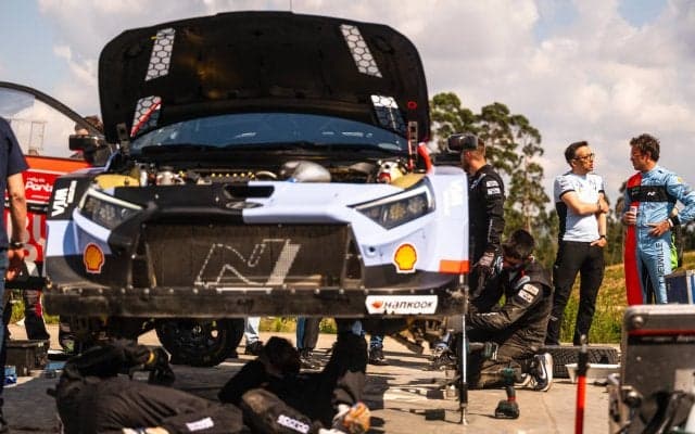 WRCポルトガル：シェイクダウンはヒョンデのヌービルがトップ。勝田貴元は1.2秒差の7番手