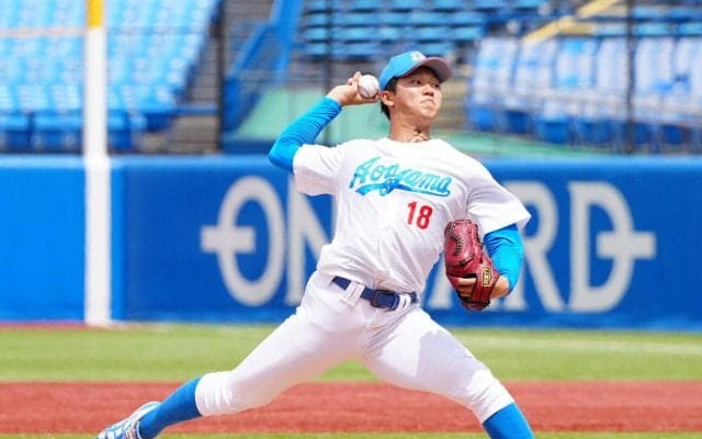 ドラフト候補の青学大右腕・鈴木泰成がリーグ12勝目「ねじ伏せるという方がいい」10奪三振