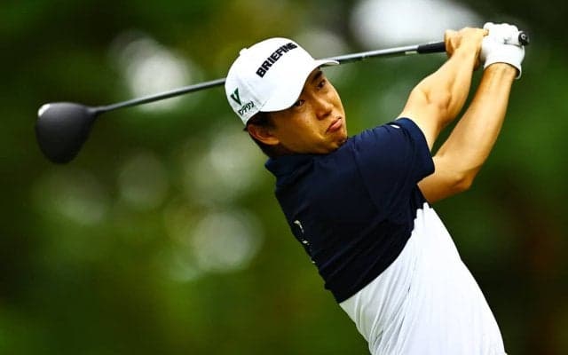 桂川有人が3打差8位スタート 単独首位にショーン・ノリス
