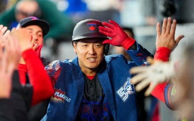 岡本和真は「球界トップ5の打者」　“微細”な変化で劇的な飛躍、米識者指摘の「15」