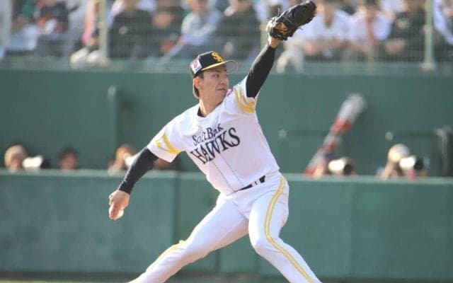 ソフトバンク育成3年目の最速156キロ右腕が支配下登録！侍J相手に好投、二軍では27.2回32奪三振と圧倒