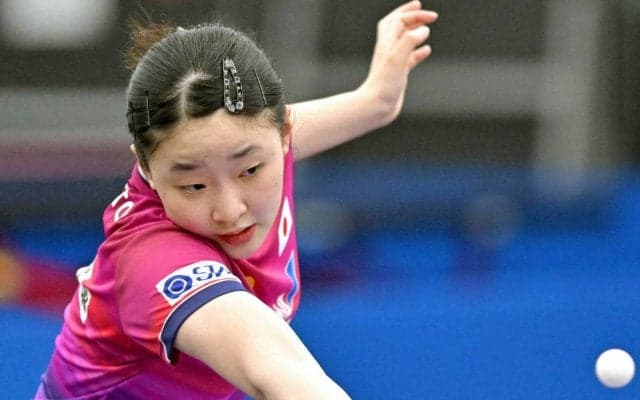 【世界卓球】日本女子が６大会連続メダル確定！　張本美和は兄妹で表彰台　ウクライナに準々決勝ストレート勝ち　早田ひな「目指すは金メダル」