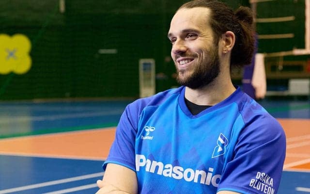 【男子バレー】日本で充実した日々を送るフランス代表ブリザール「京都で日本語のレッスンを受けている」