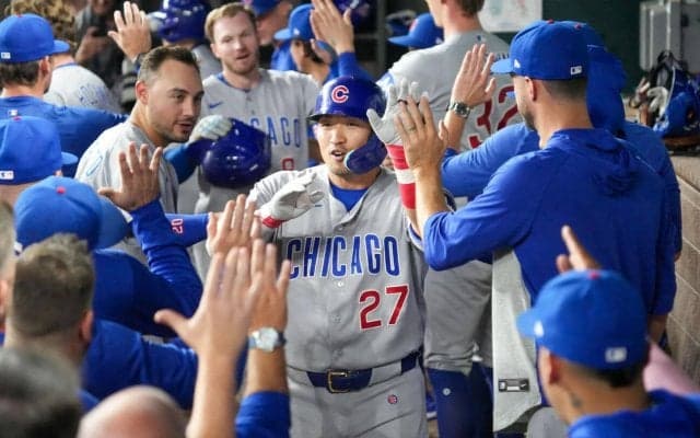 鈴木誠也が３試合ぶり7号2ランで勝利に貢献　カブスは今季２度目となる破竹の10連勝
