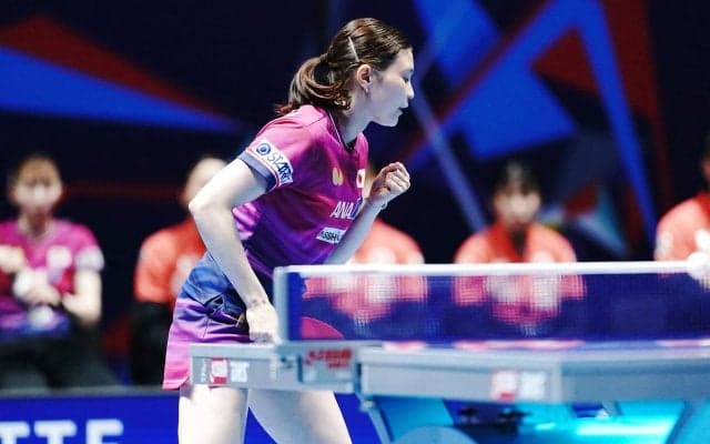日本女子 銀メダル以上確定！6大会連続の決勝進出 ドイツに3-0のストレートで完勝【世界卓球】