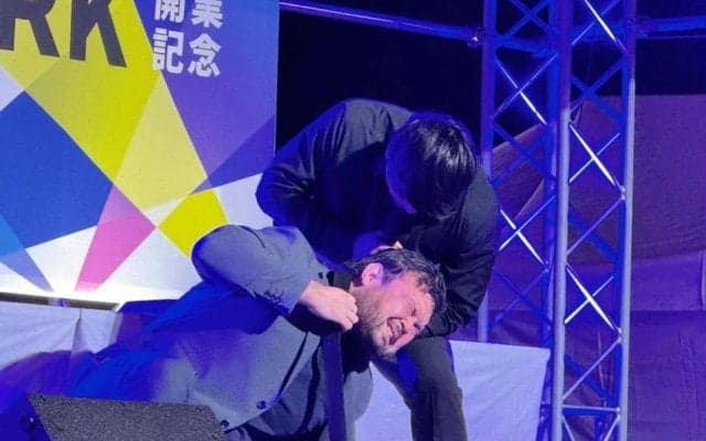 ６・１４雪辱戦決定ウルフアロンが覚悟の予告「次負けたら黒帯返上」王者・成田蓮が会見ボイコット→黒帯で“絞首刑”襲撃受け激高「帯の使い方間違ってる」