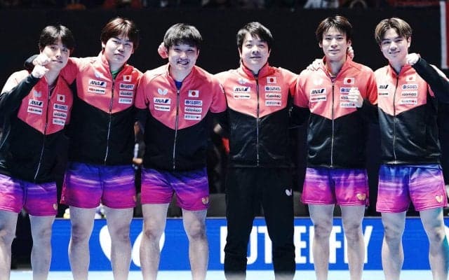 日本男子が台湾撃破！10年ぶり決勝の舞台＆57年ぶりの金メダル王手！2016年以来となる男女揃っての決勝進出【世界卓球】