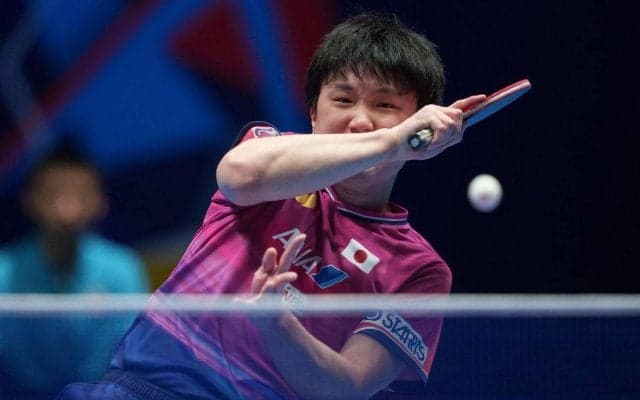 【卓球】決勝で王者中国と激突　張本智和「コートに全て置いてくる気持ちで」57年ぶり金へ闘志