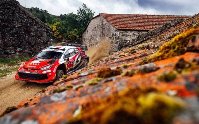 WRCポルトガル：競技3日目、トヨタのセバスチャン・オジエがトップ。勝田貴元は7番手