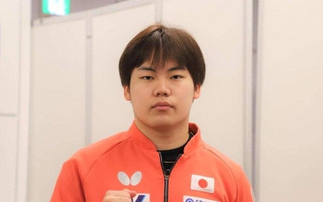 【卓球】怪物19歳に「会場が若干ひいてる」松島輝空ストレート勝利…10年ぶり決勝進出に貢献