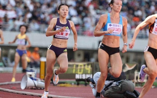 【陸上】久保凛が社会人デビュー戦も全体7位、横田コーチ「ちょっと足から動いていなかった」
