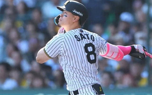 「ヤンキースが狙うべきはサトウだ」“三冠”現実味の阪神主砲に熱視線…米メディアが猛プッシュ「本物の三塁手」「ポスティングされる見込みがある」