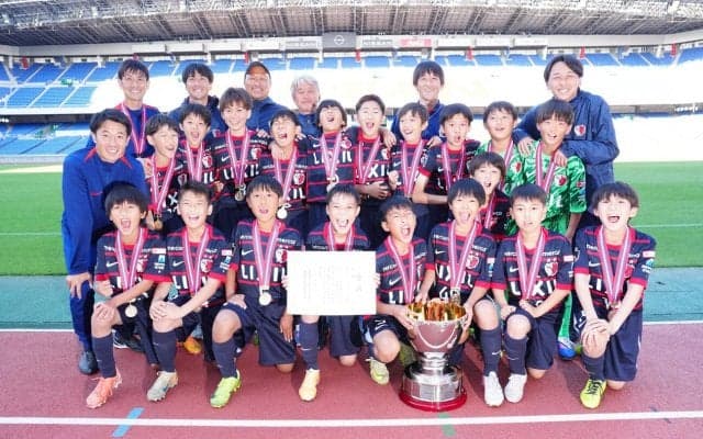 鹿島アントラーズつくばジュニアが4年ぶりV！川崎F倒し春の日本一／全国小学生選抜サッカー決勝大会