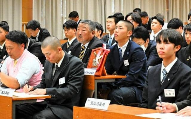 東北が第1、仙台育英は第2シードに　高校野球、春の宮城大会抽選会