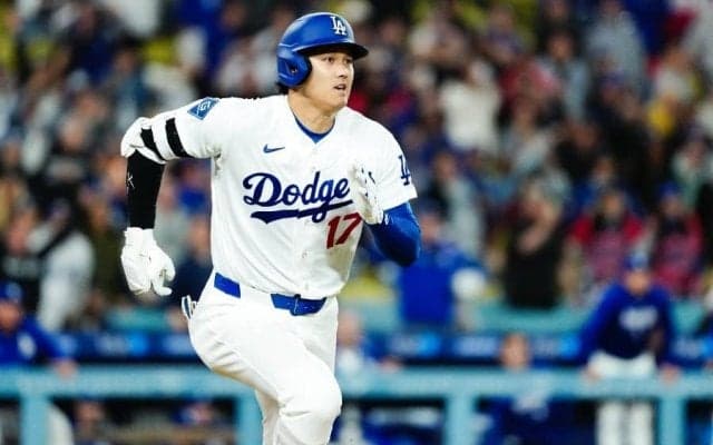 大谷翔平は「1番・DH」　HR出れば11試合ぶり…ベッツ復帰でMVPトリオ復活、ド軍スタメン発表